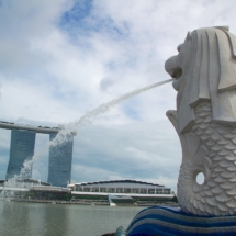 @マリーナベイ（マーライオン）